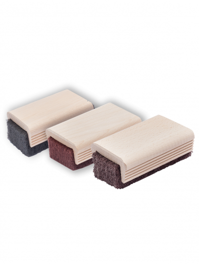 Abrazyvas su mediniu laikikliu 140x70x40 mm 1