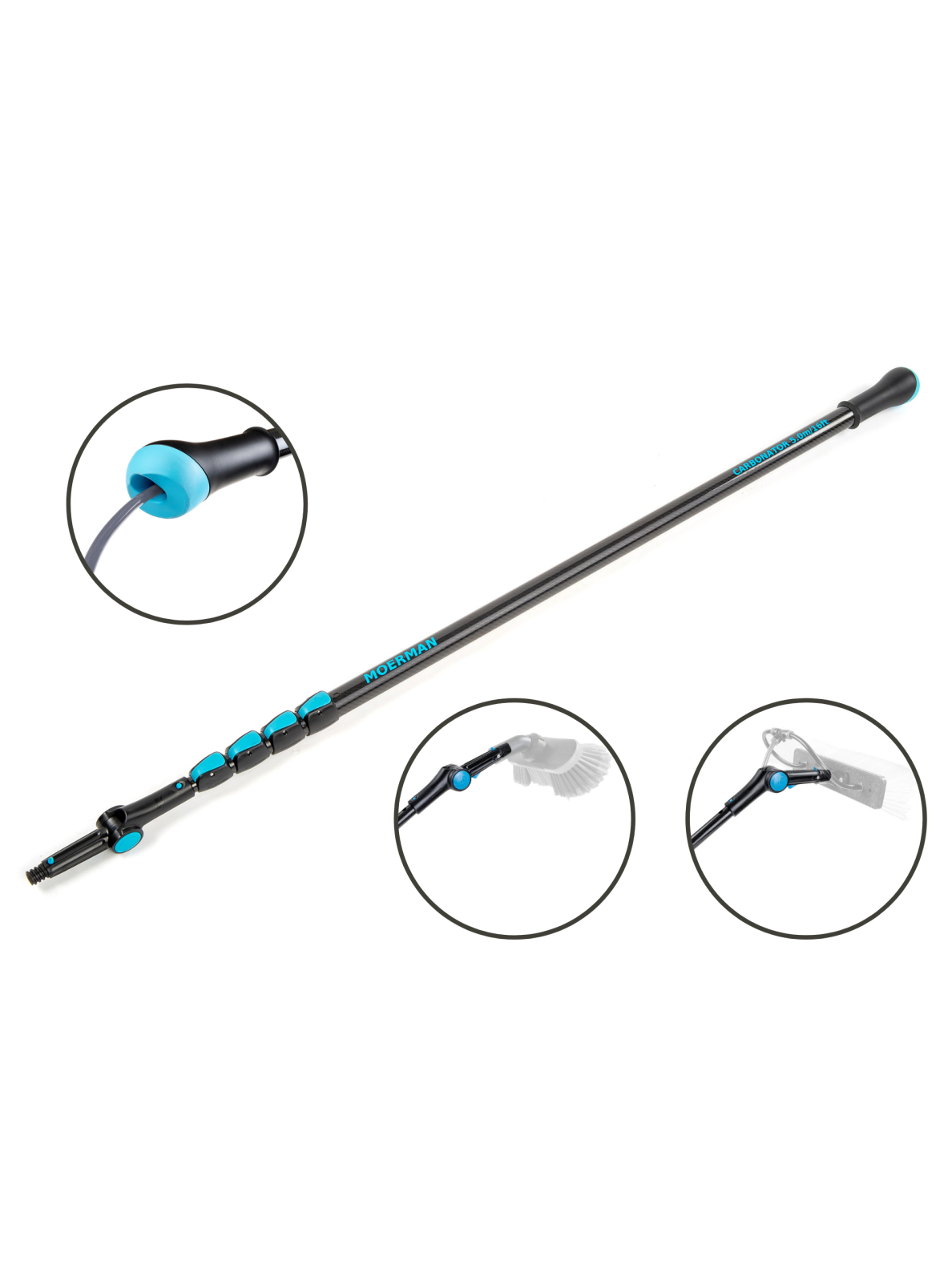 Anglies pluošto teleskopas Carbonator, 5m. 5 Anglies pluošto teleskopas Carbonator, 5m. 5