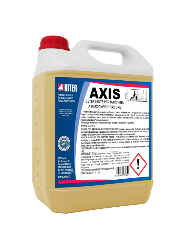 AXIS Plus kilimų ir baldų šampūnas 5 L