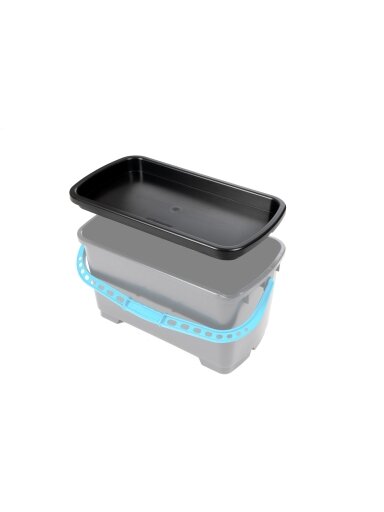 Dangtis "Moerman" 22L kibirui, juodas Dangtis "Moerman" 22L kibirui, juodas